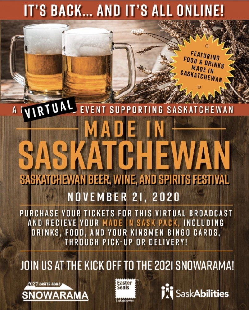 Kinsmen support Sask Abilities Snowarama 2021